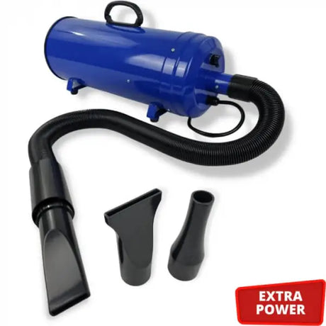 TOPMAST WASSERGEBLÄSE TORMENTA - ZWEIMOTORIG - 3800 WATT - BLAU - Mypuppystore ➤ wir machen Ihren Hund glücklich!#TOPMAST WASSERGEBLÄSE TORMENTA