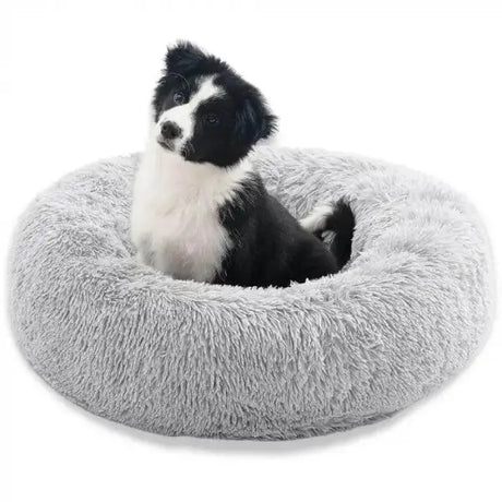 Flauschiges Hunde -Katzenbett Donat - Mypuppystore ➤ wir machen Ihren Hund glücklich!#Flauschiges Hundebett