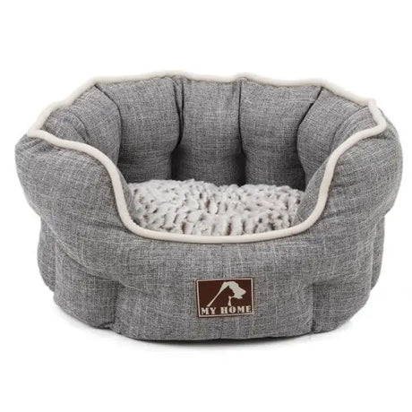 Hundebett/ Katzenbett - grau - 45 x 40 x 21 cm - Mypuppystore ➤ wir machen Ihren Hund glücklich!#Katzenbett#katzenbett