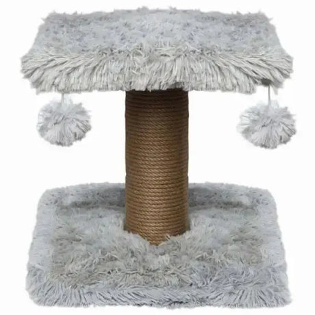 Kratzbaum Fluffy - 34 x 34 x 34 cm - grau - Mypuppystore #