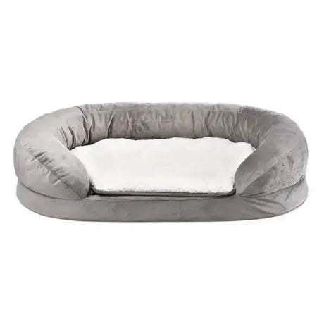 Orthopädisches Hundebett | 100 x 65 x 24 cm - Grau - Mypuppystore #