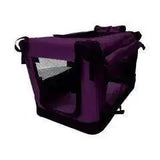 Transportbox faltbar premium Nylon violett - Mypuppystore #