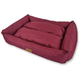 Wasserdichtes Hundebett | Waterproof - Serie | rot - Mypuppystore #